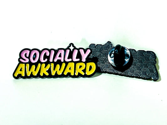 Socially Awkward Pin