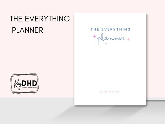 THE EVERYTHING PLANNER